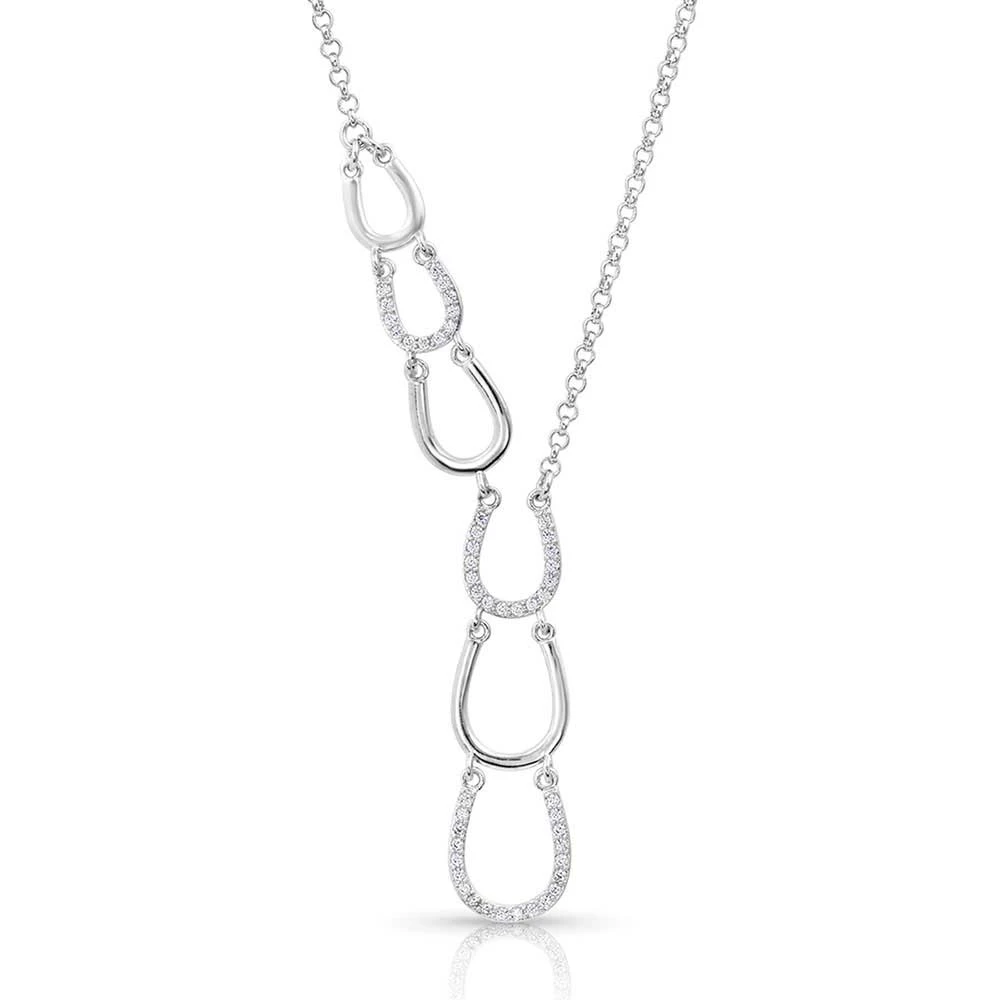 Montana Silversmiths Women's One Step Closer Horseshoe Necklace