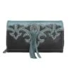 Montana West Boot Scroll Collection Wallet