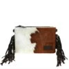 Montana West Hair-On Cowhide Clutch/Crossbody