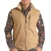 Powder River Outfitters Men's Brushed Cotton Canvas Vest