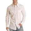 Rock & Roll Cowboy Men's Floral Print Snap Shirt