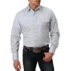Roper Men's Solid Snap Shirt
