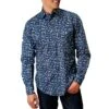 Roper Men's Southwest Print Snap Shirt