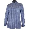 Rough Stock Women's Plaid Stripe Snap Shirt
