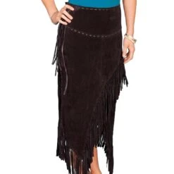 Scully Women's Fringe Wrap Skirt