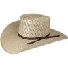 Serratelli Pubelo Shantung Straw Cowboy Hat