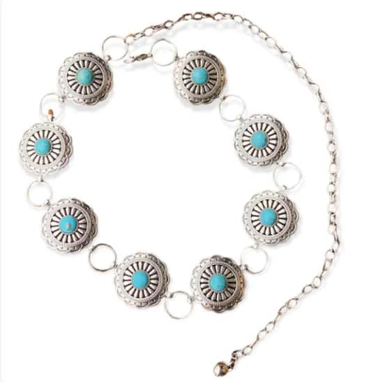 Shea Baby Toddler Circle Concho Belt