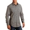 Stetson Men's Diamond Print Snap Shirt