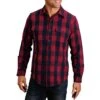 Stetson Men's Rugged Buffalo Check Button-Down Shirt