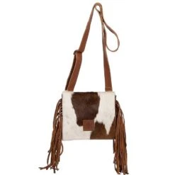 STS Ranchwear Cowhide Miss Kitty Crossbody Purse