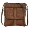 Tony Lama Double Stitch Accent Crossbody Purse