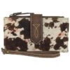 Tony Lama Hair-On-Hide Open Face Wallet