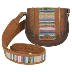 Tony Lama Woven Accent Saddle Bag