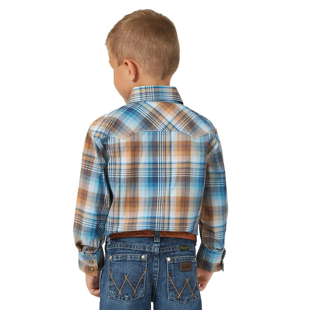 Wrangler Boys' Retro Plaid Shirt - Image 2