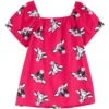 Wrangler Girls' Cow Print Short Sleeve Blouse
