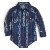 Wrangler Baby Boys' Aztec Print Onesie