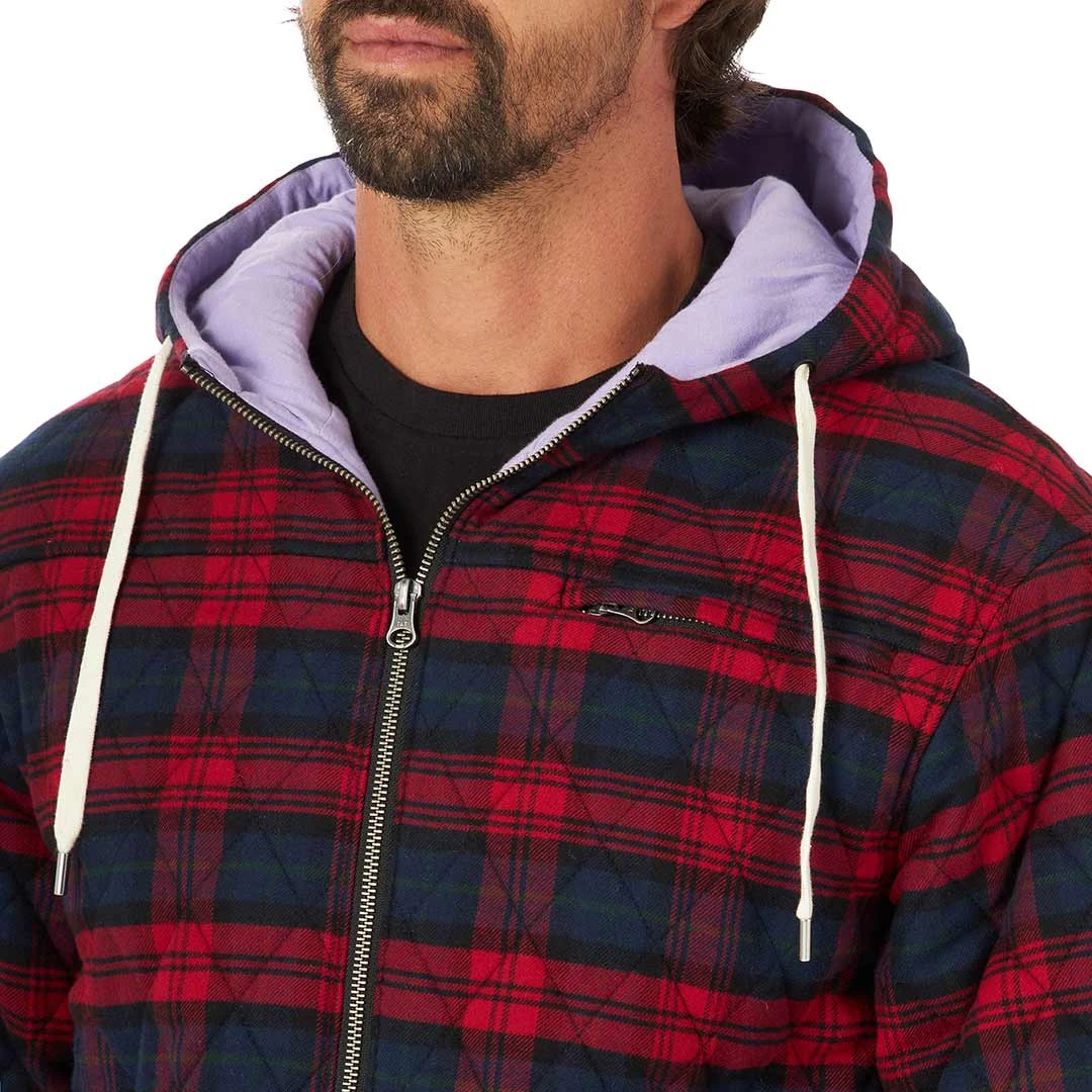 Wrangler Men's Quilted Full Zip Hoodie - Image 2