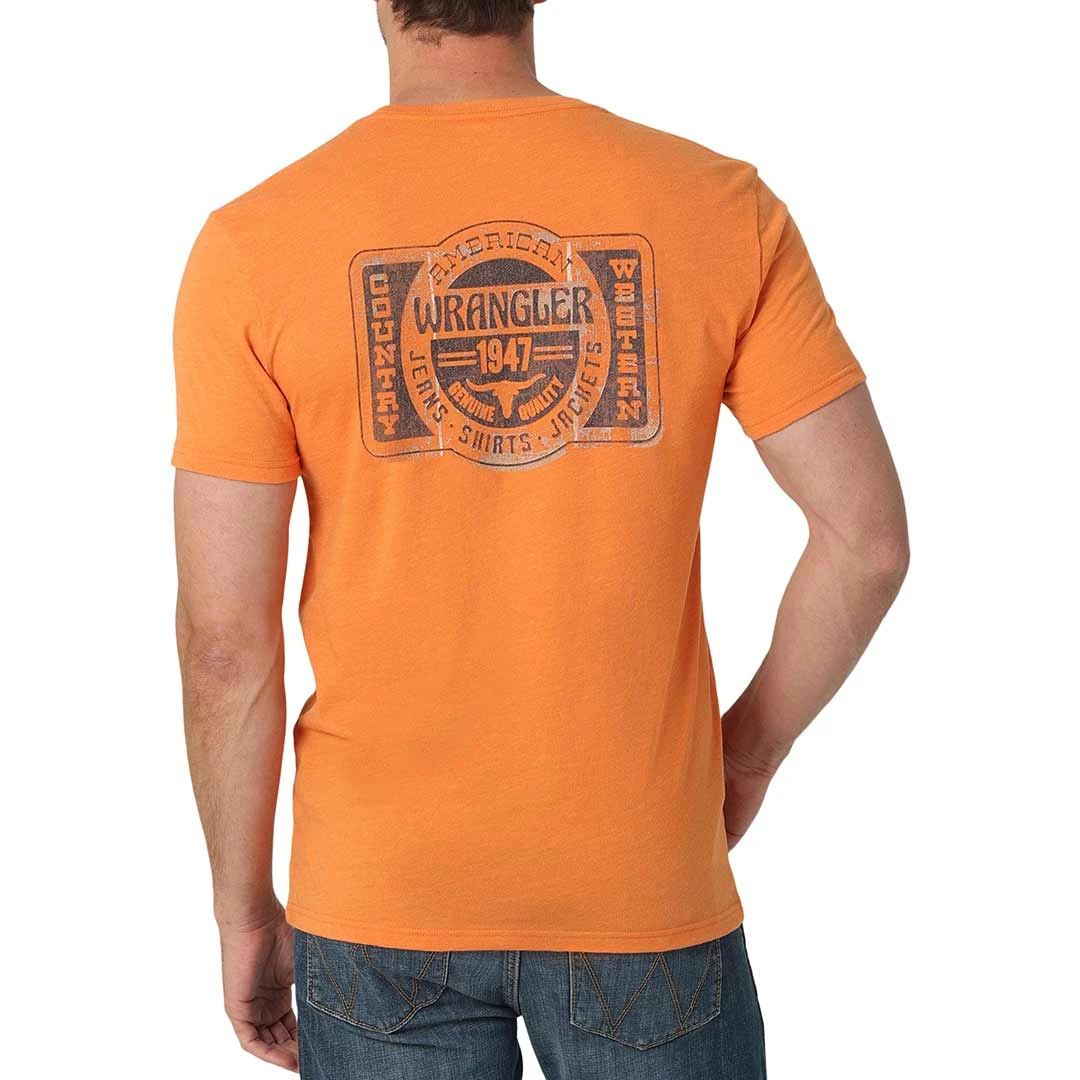 Wrangler Men's Vintage Belt Buckle Graphic T-Shirt - Image 2