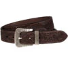 Wrangler Men's Western Floral Leather Belt