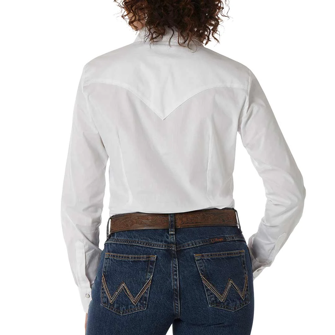 Wrangler Women's Solid Snap Shirt - Image 2