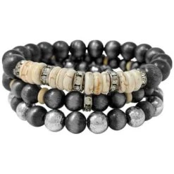 Wyo-Horse Women's Stackable Beaded Bracelets